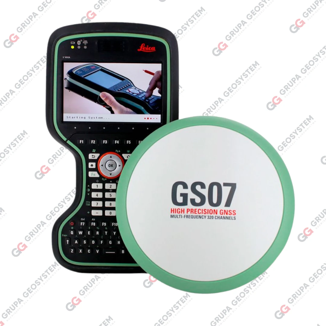 Odbiornik Leica GS07 z kontrolerem CS20 LTE