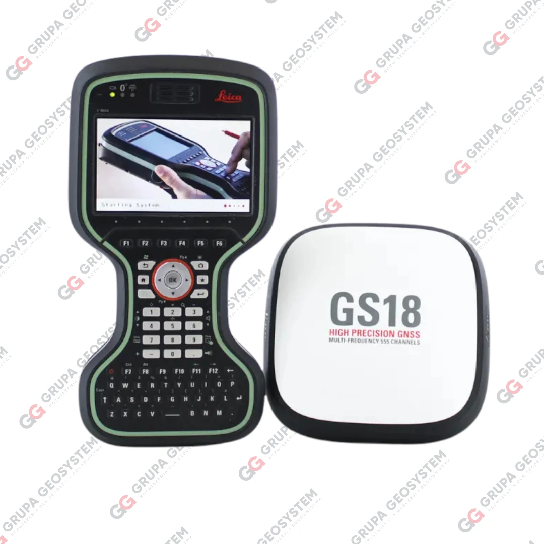 Odbiornik Leica GS18T z kontrolerem CS20 LTE