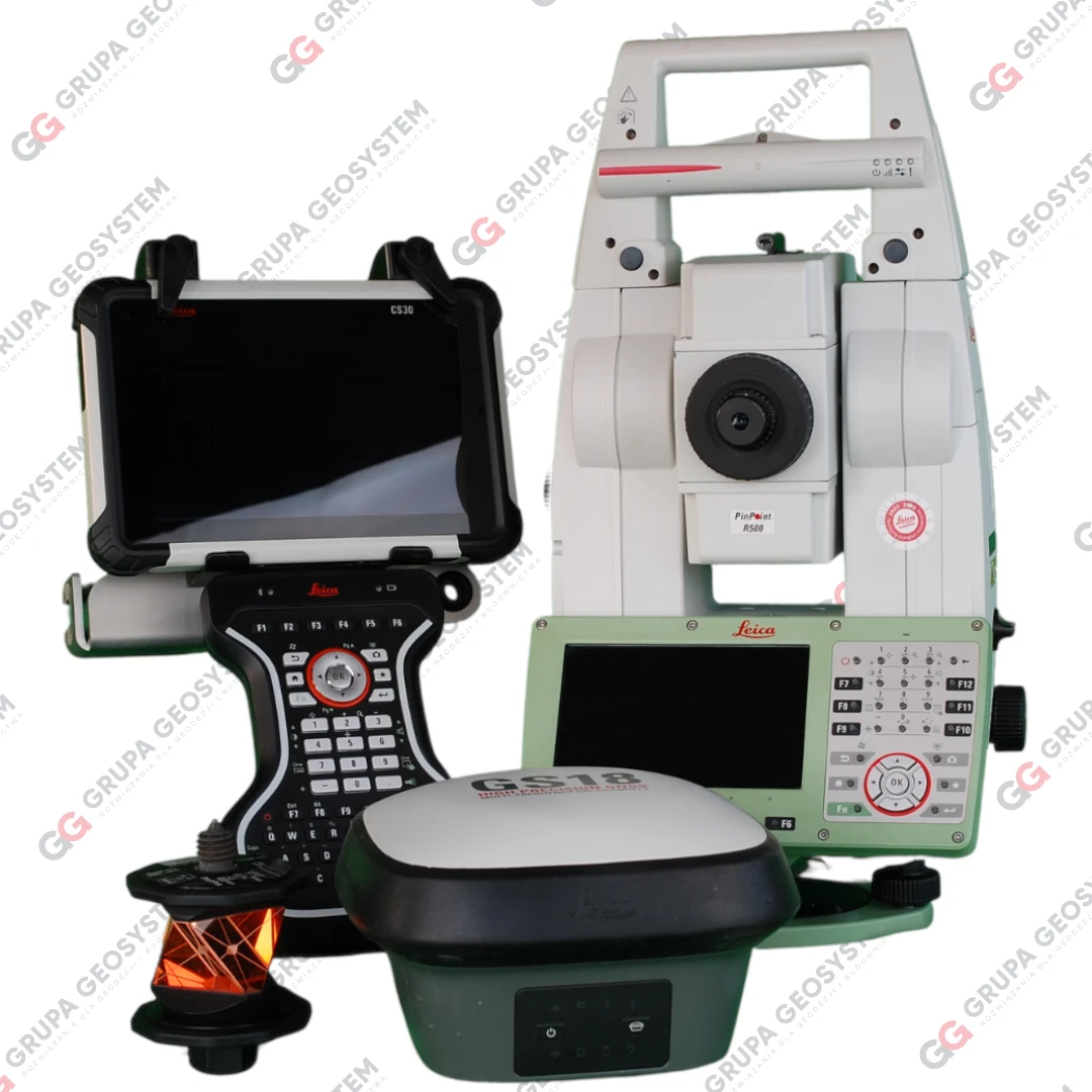 Tachimetr Leica TS16P 3" R500 z CS20 i GS18T